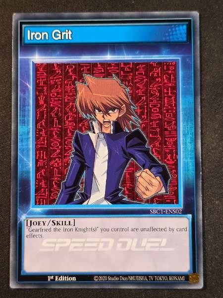 Iron Grit - Streets of Battle City #SBC1-ENS02