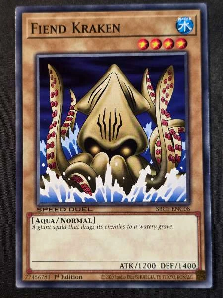 Fiend Kraken - Streets of Battle City #SBC1-ENC08