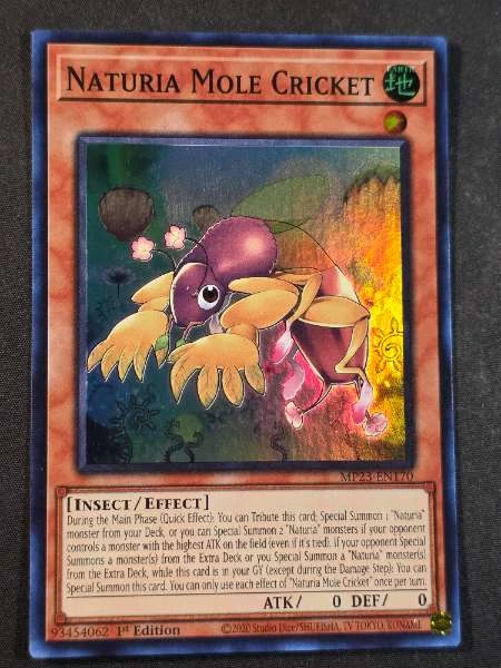 Naturia Mole Cricket - 25th Anniversary Tin: Dueling Heroes #MP23-EN170