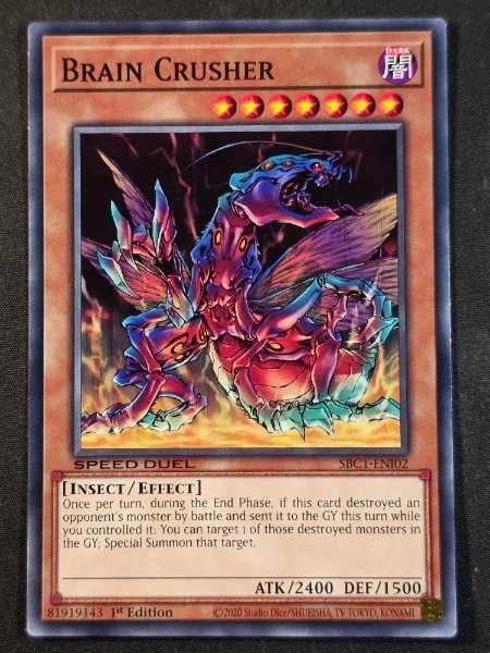 Brain Crusher - Speed Duel: Battle City #SBC1-EN102