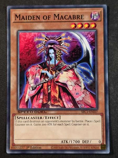 Maiden of Macabre - Speed Duel: Streets of Battle City #SBC1-ENI07