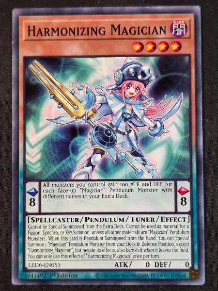 Harmonizing Magician - Legendary Duelists: Magical Hero #LED6-EN053