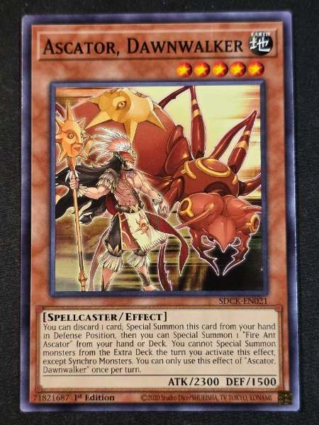 Ascator, Dawnwalker - Structure Deck: The Crimson King #SDCK-EN021