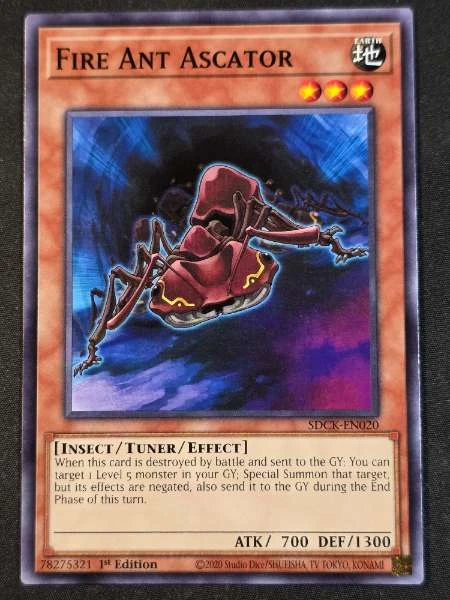 Fire Ant Ascator - Structure Deck: The Crimson King #SDCK-EN020