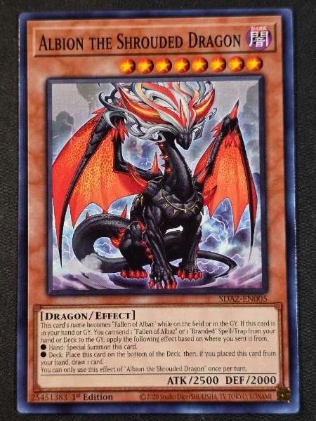 Albion the Shrouded Dragon - Albaz Strike #SDAZ-EN005
