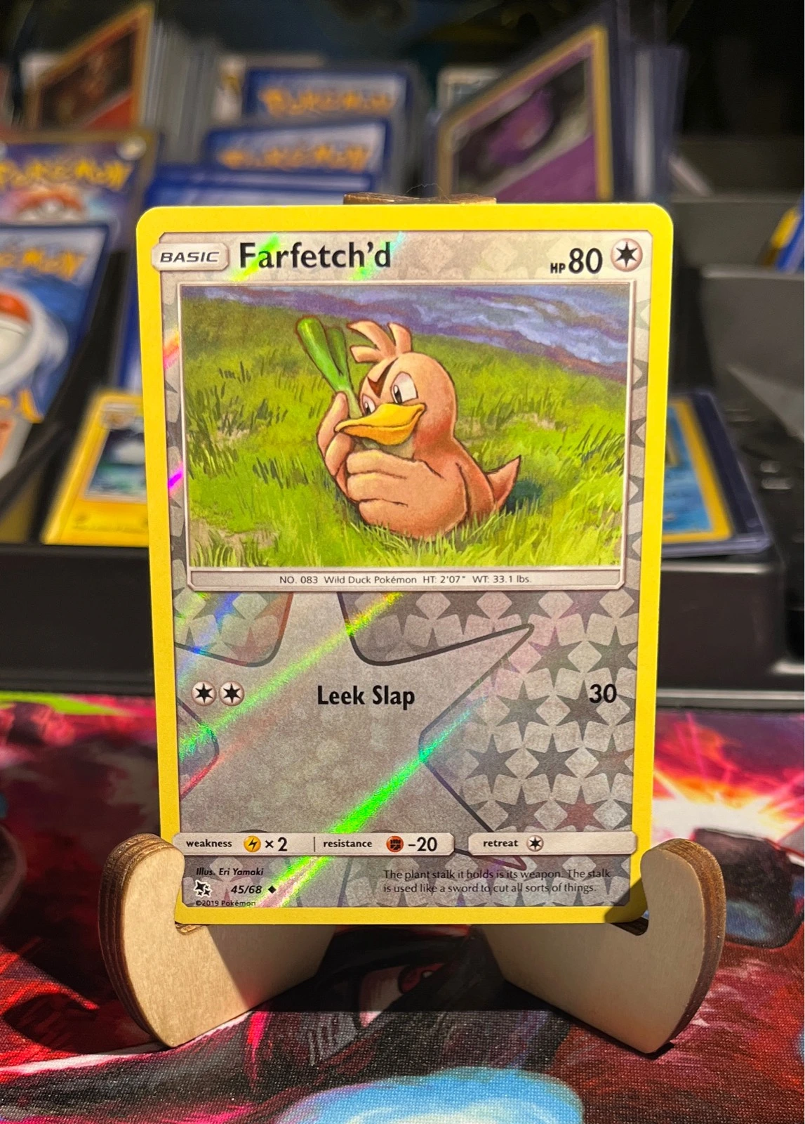 Farfetch'd - 45/68 - Reverse Holo - Hidden Fates - NM/M - New #45/68