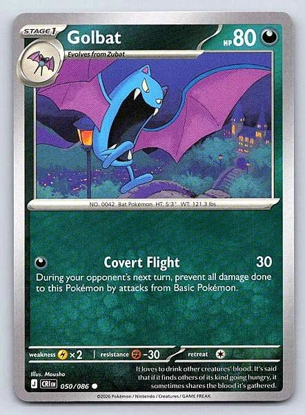 Golbat - Chaos Rising #050/086
