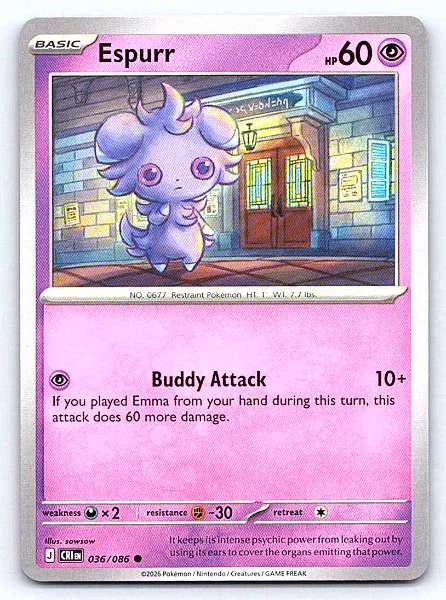 Espurr - Chaos Rising #036/086