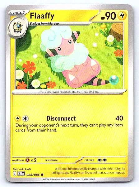 Flaaffy - Chaos Rising #28/086