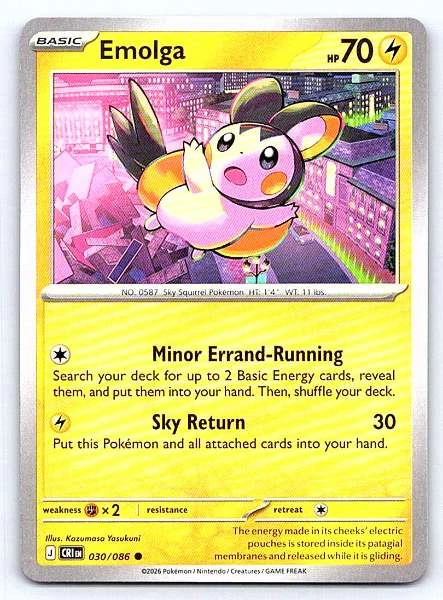 Emolga - Chaos Rising #030/086