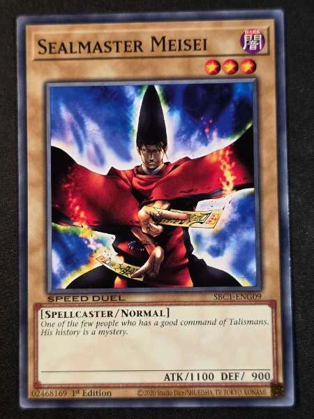 Sealmaster Meisei - Speed Duel: Streets of Battle City #SBC1-ENG09