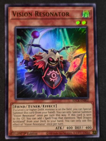 Vision Resonator - Structure Deck: the Crimson King #SDCK-EN002