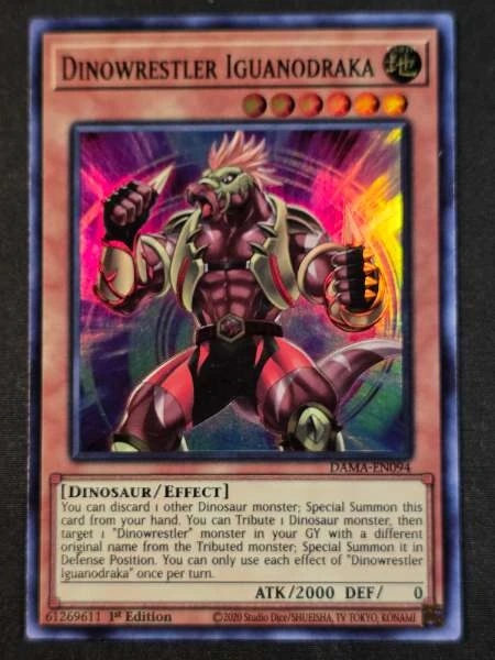 Dinowrestler Iguanodraka - Dawn of Majesty #DAMA-EN094