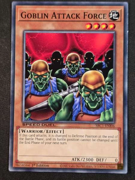 Goblin Attack Force - Speed Duel: Battle City #SBC1-EN106
