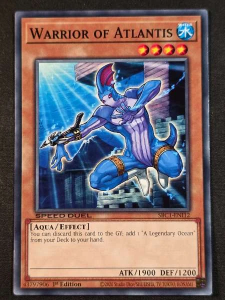 Warrior of Atlantis - Speed Duel: Battle City #SBC1-EN112