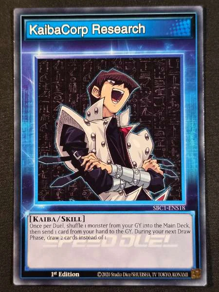 KaibaCorp Research - Speed Duel: Streets of Battle City #SBC1-ENS18