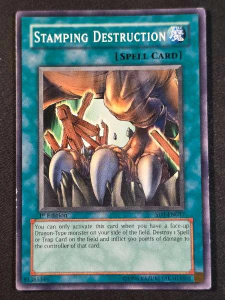 Stamping Destruction - Structure Deck: Dragon's Roar #SD1-EN017