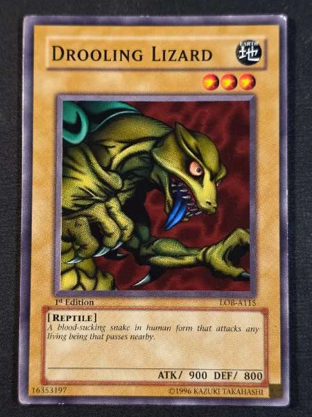 Drooling Lizard - Legend of Blue Eyes White Dragon #LOB-A115