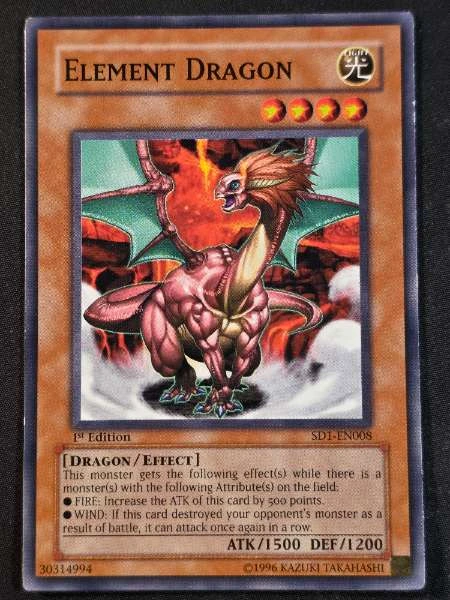 Element Dragon - Structure Deck: Dragon's Roar #SD1-EN008