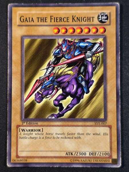 Gaia the Fierce Knight - Starter Deck: Yugi Evolution #SYE-007