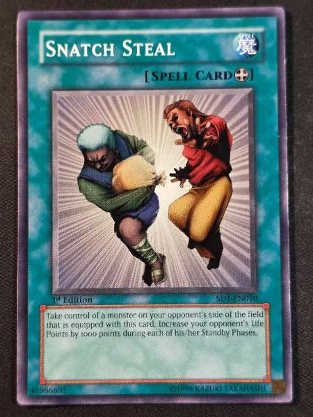 Snatch Steal - Structure Deck: Dragon's Roar #SD1-EN010