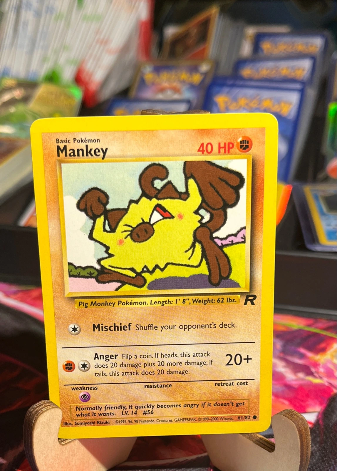 Mankey - Team Rocket #61/82