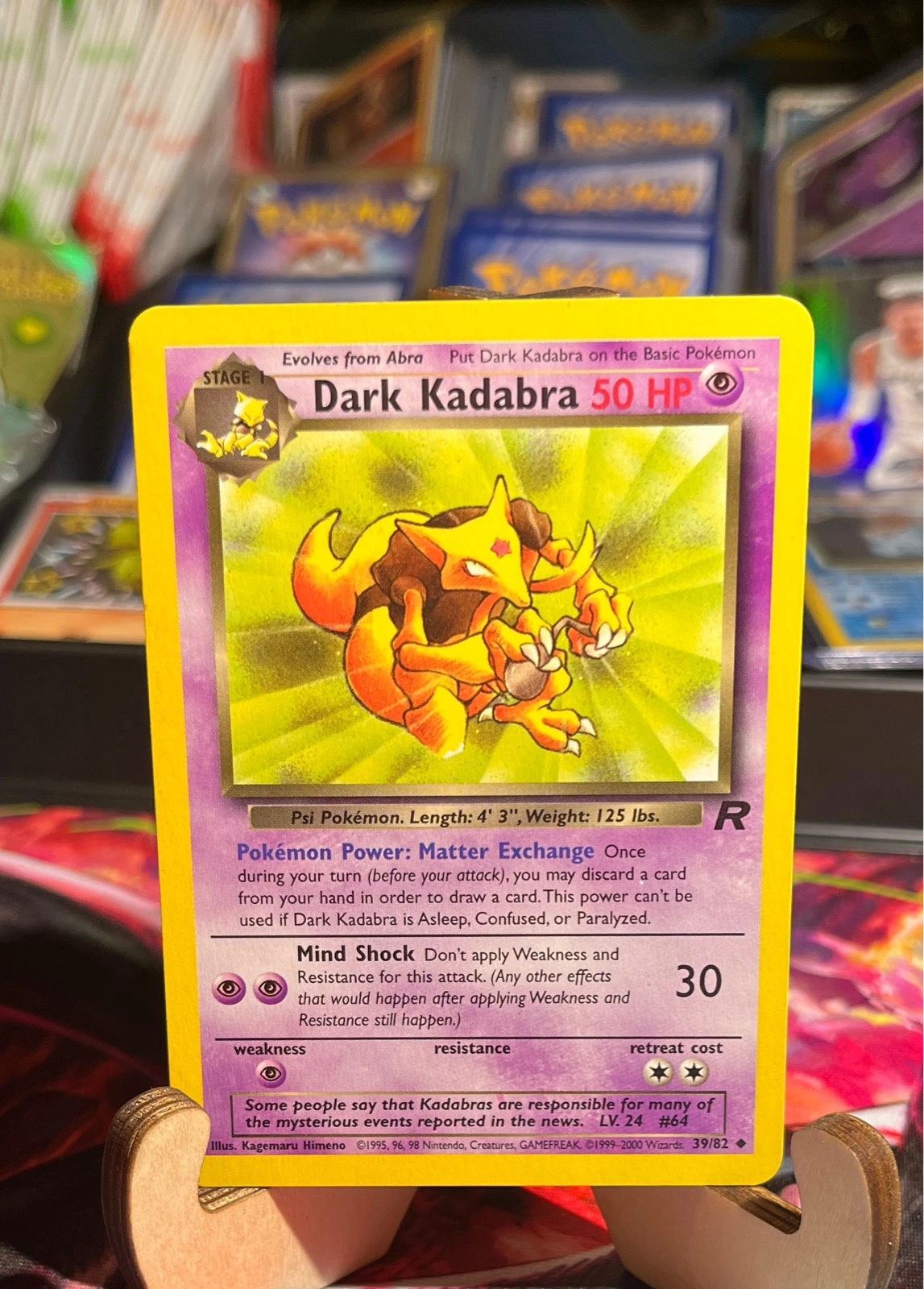 Dark Kadabra - Team Rocket #39/82