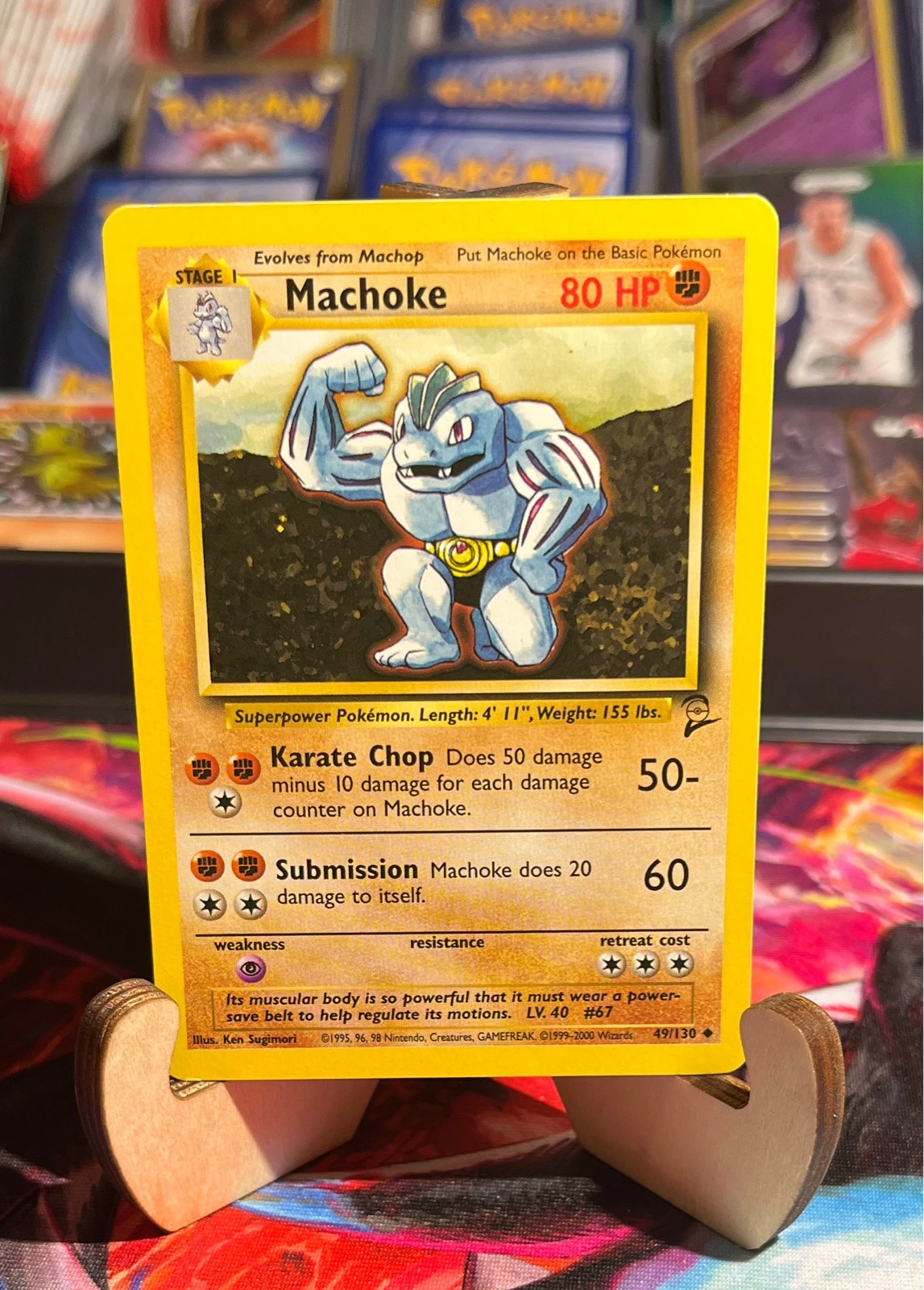 Machoke - Base Set 2 #49/130