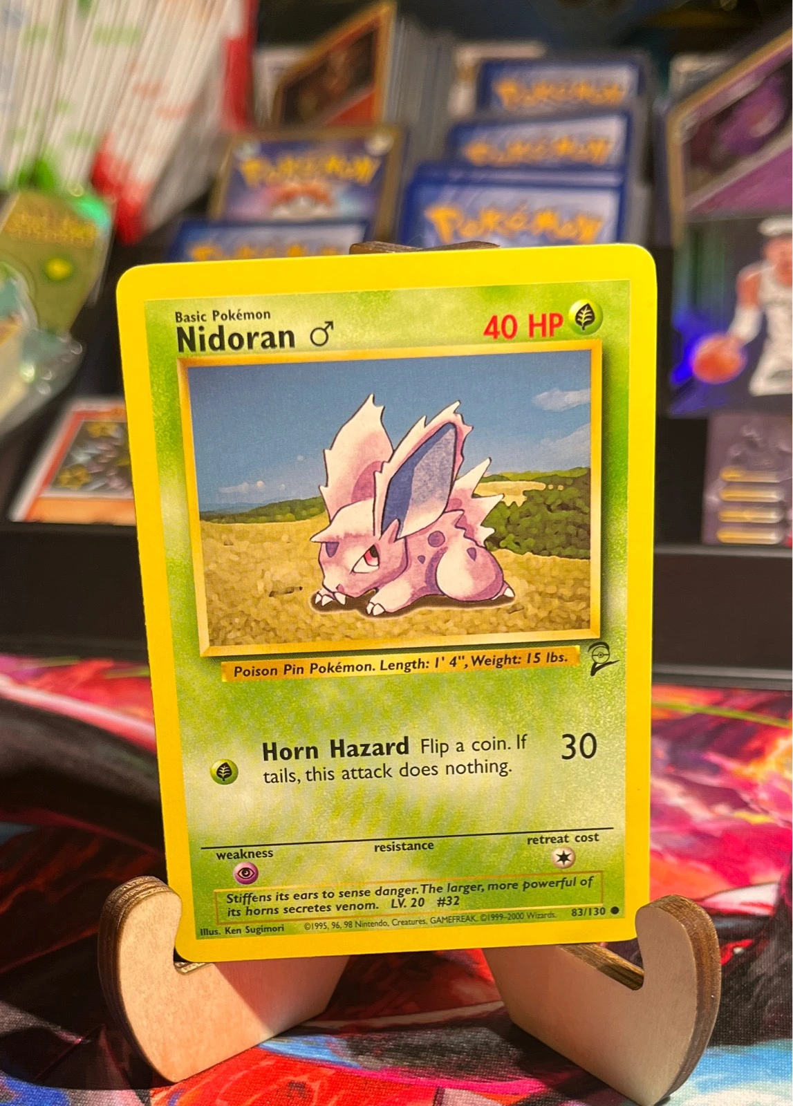 Nidoran ♂ - Base Set 2 #83/130