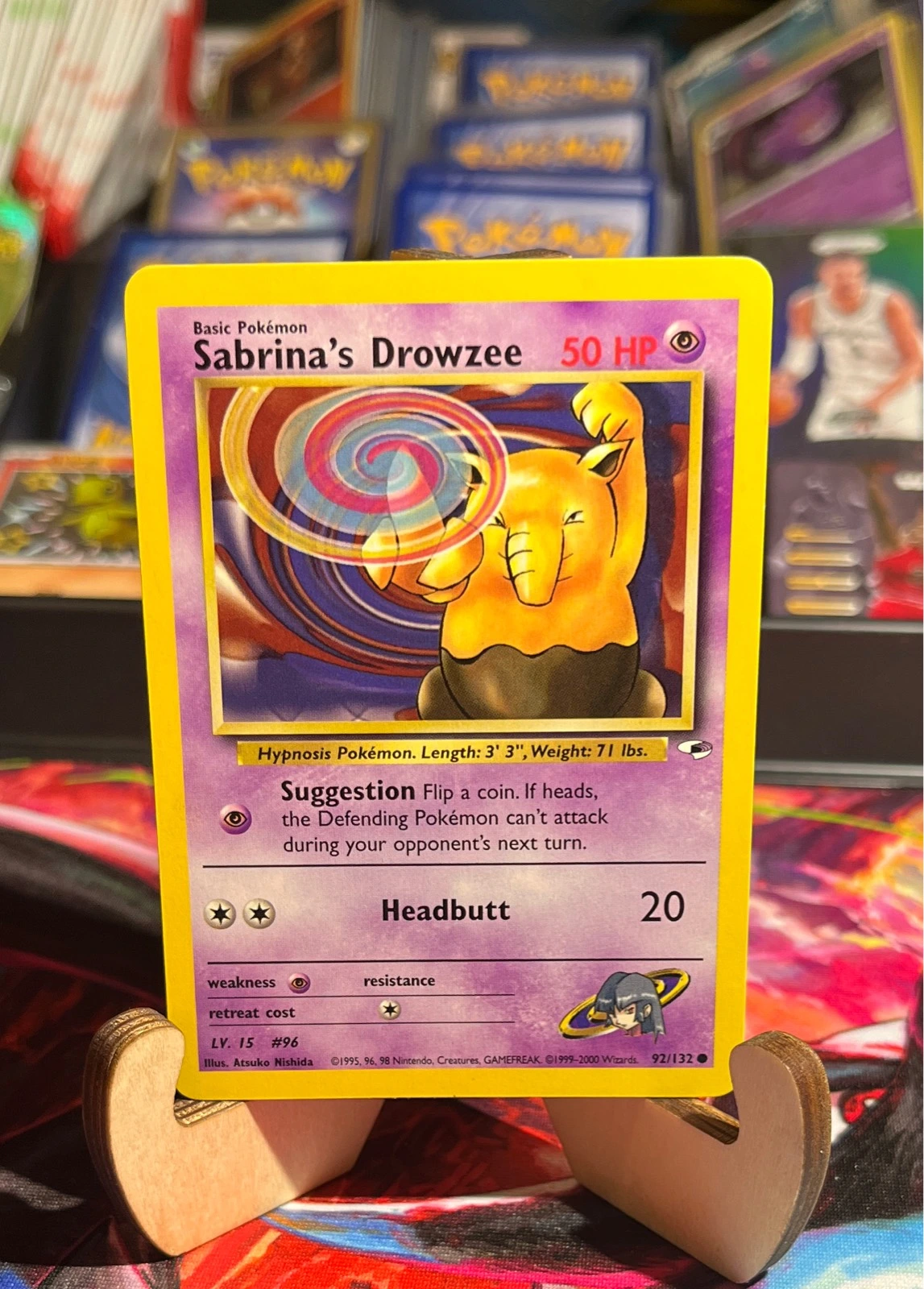 Sabrina's Drowzee - Gym Heroes #92/132