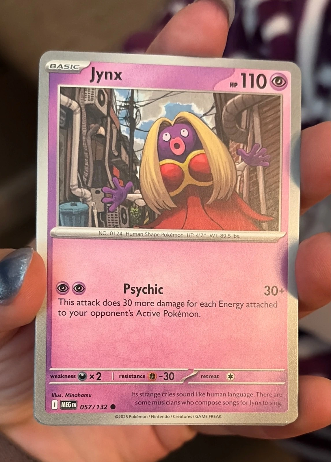 Jynx Common ME01: Mega Evolution 057/132 NM #057/132