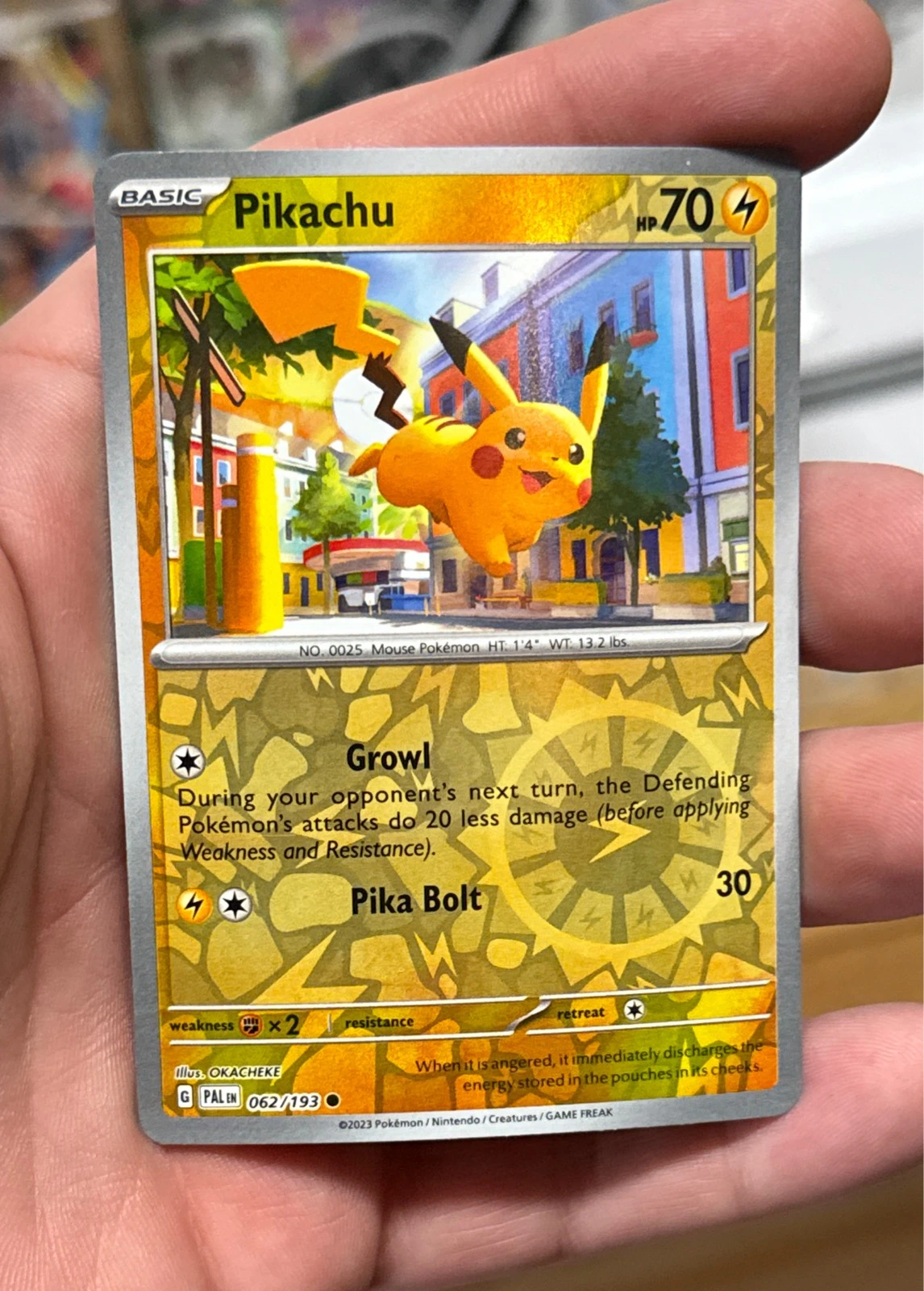 Pikachu - Paldea Evolved #062/193