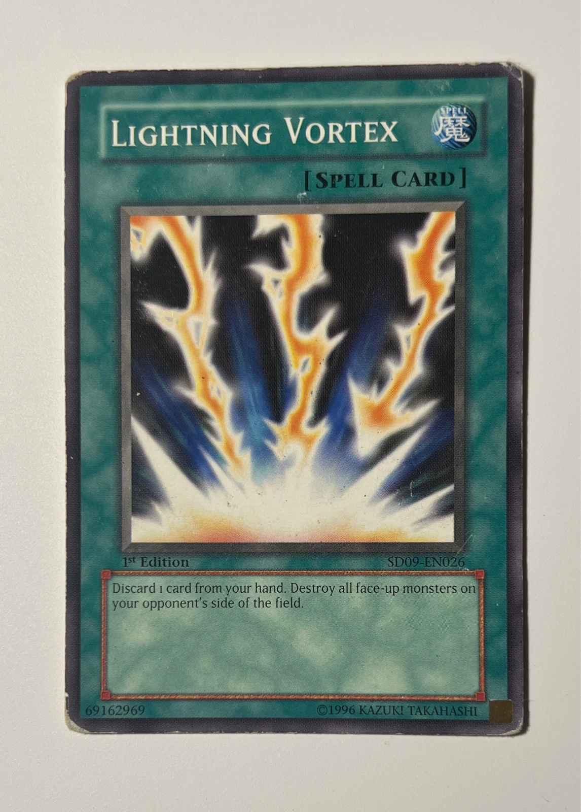 Lightning Vortex - Spellcaster's Judgment Structure Deck #SD09-EN026