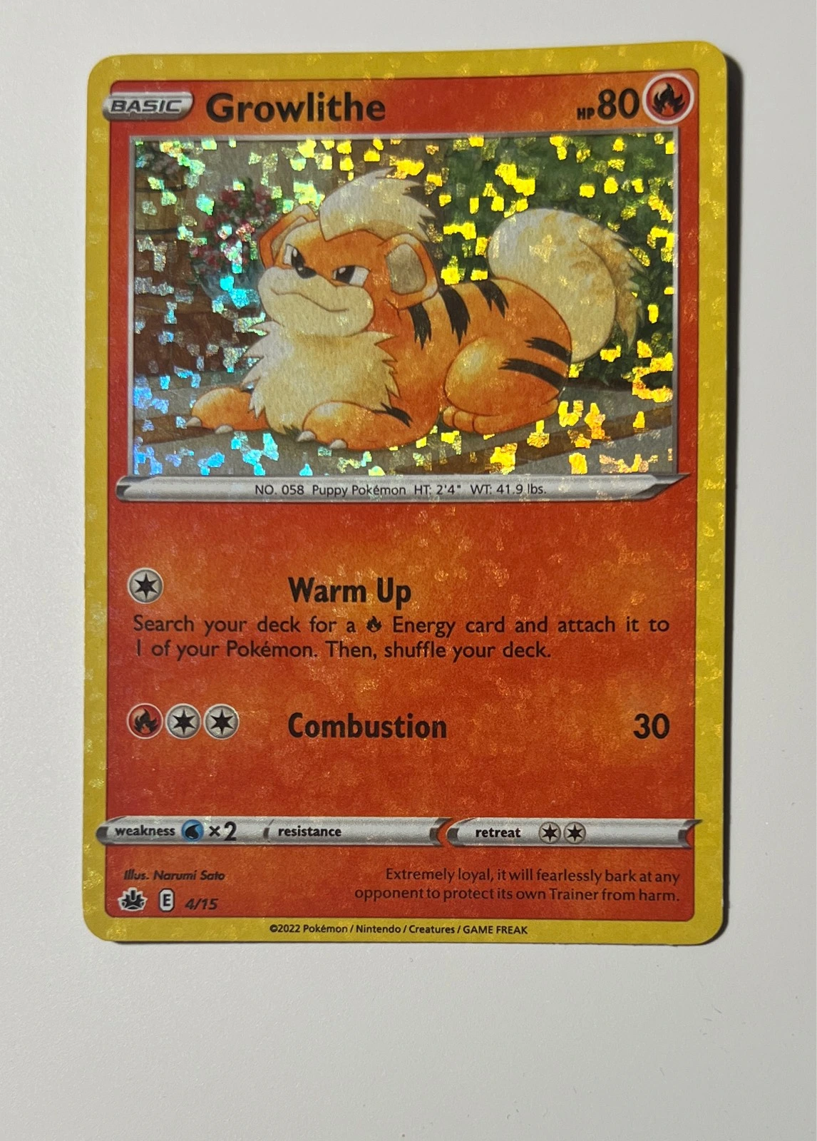 Growlithe - Pokémon GO #4/15