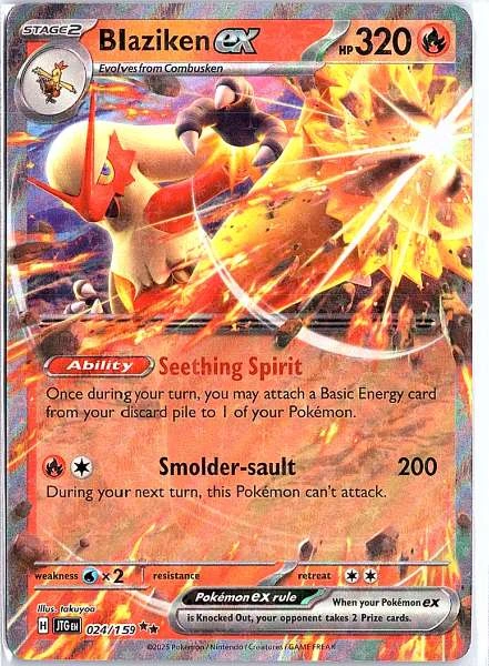Blaziken ex - Journey Together #024/159