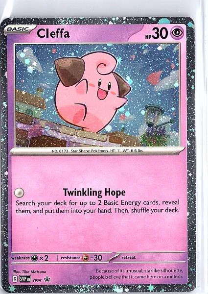 Cleffa (Cosmos Holo) - Scarlet & Violet Promo Cards #095