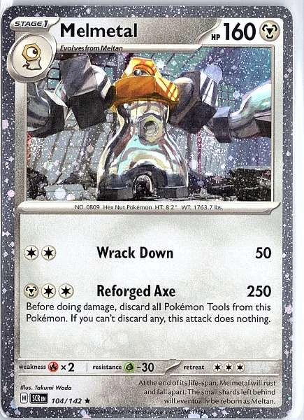 Melmetal (Cosmos Holo) - Stellar Crown #104/142