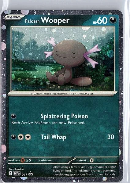 Paldean Wooper (Cosmos Holo) - Scarlet & Violet Promo Cards #041