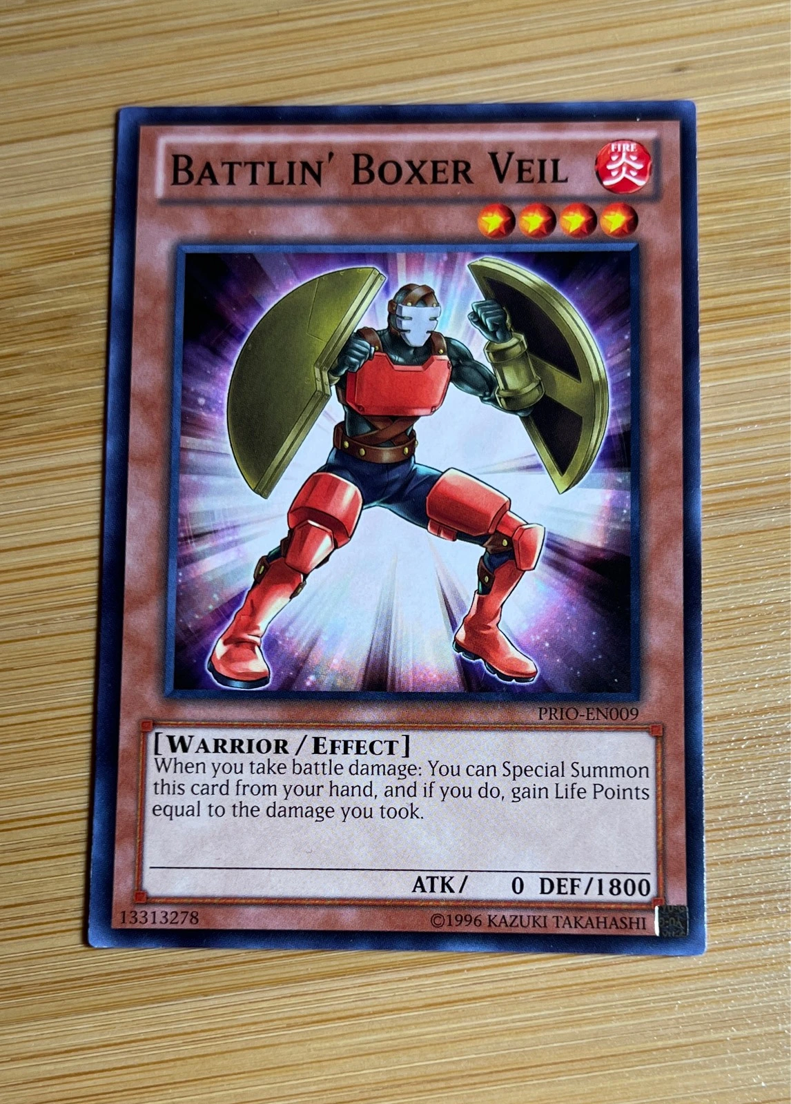 Battlin' Boxer Veil - Primal Origin #PRIO-EN009