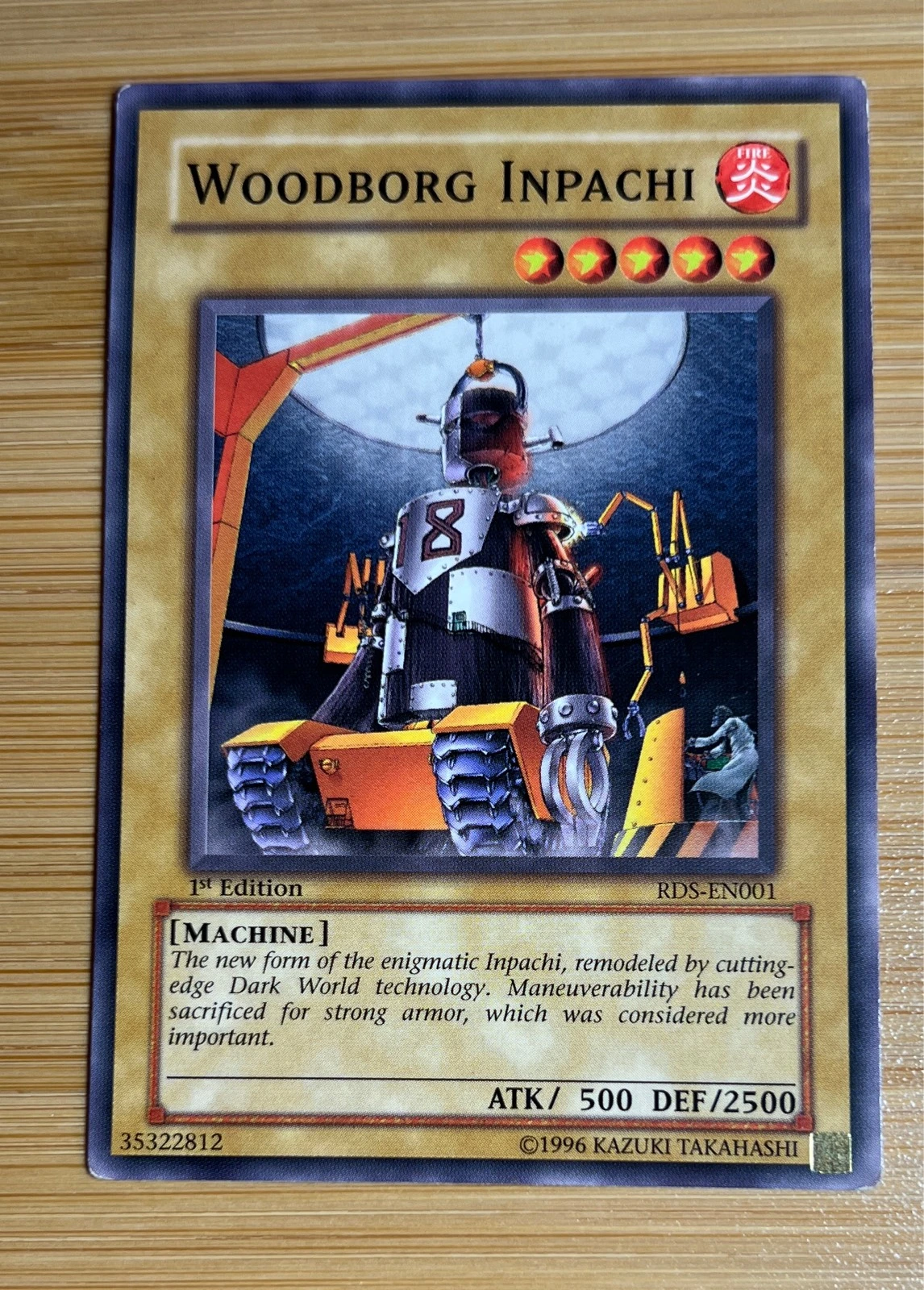 Woodborg Inpachi - Rise of Destiny #RDS-EN001
