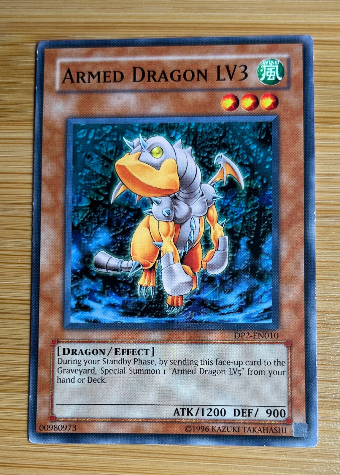 Armed Dragon LV3 - Duelist Pack: Chazz Princeton #DP2-EN010