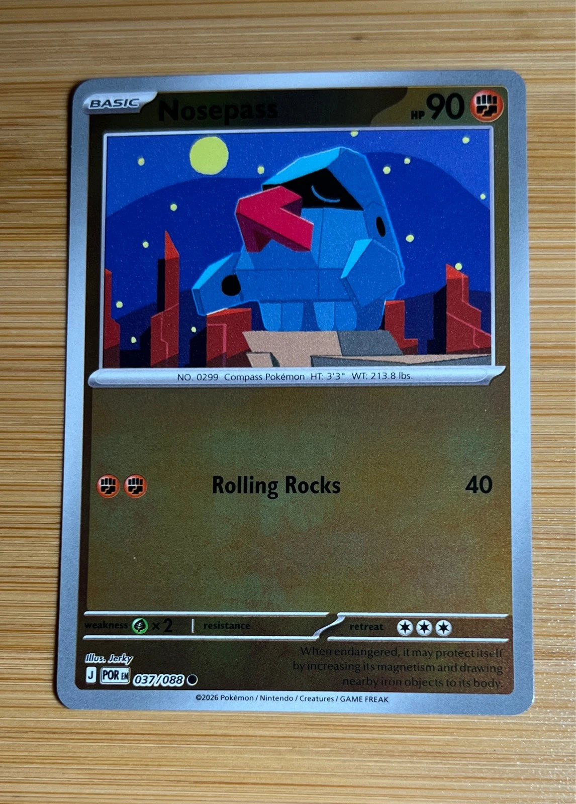 Nosepass - Pokémon TCG: Pocket #037/088