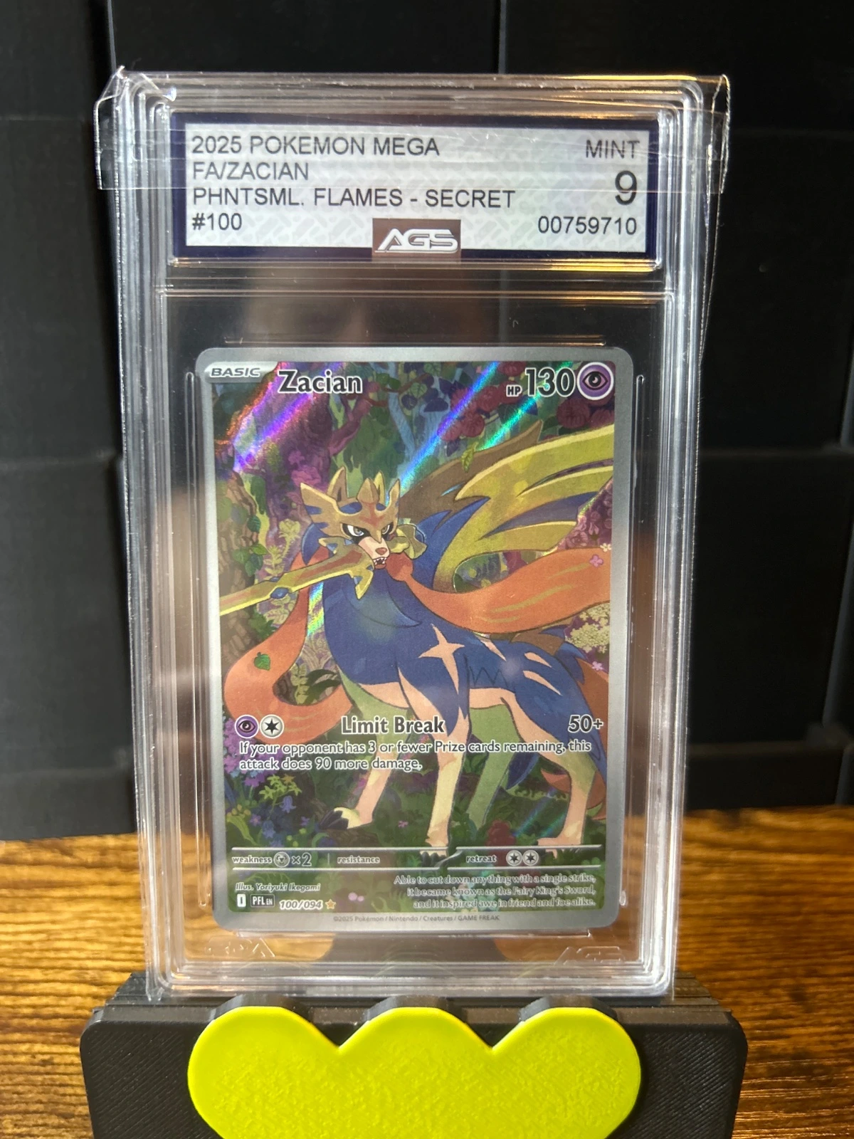 2025 Pokemon Mega Zacian Secret