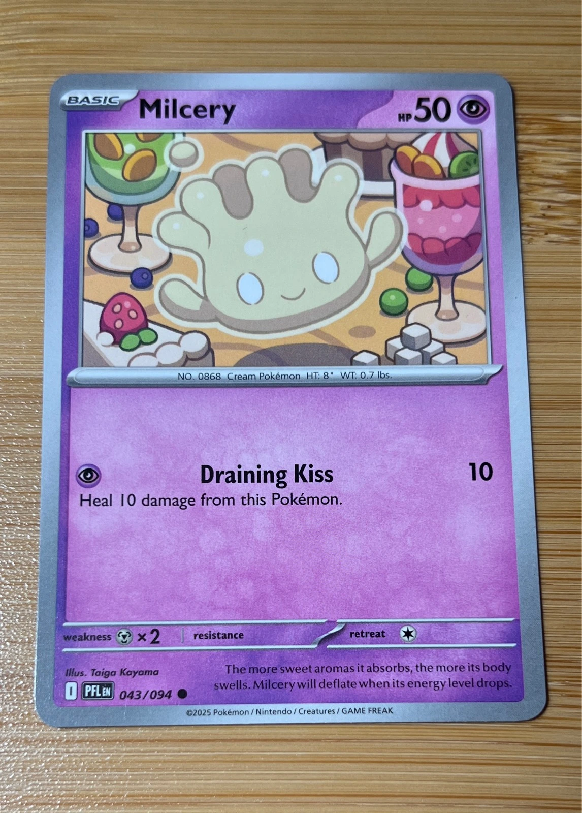 Milcery - Pokémon Phantasmal Flames #043/094