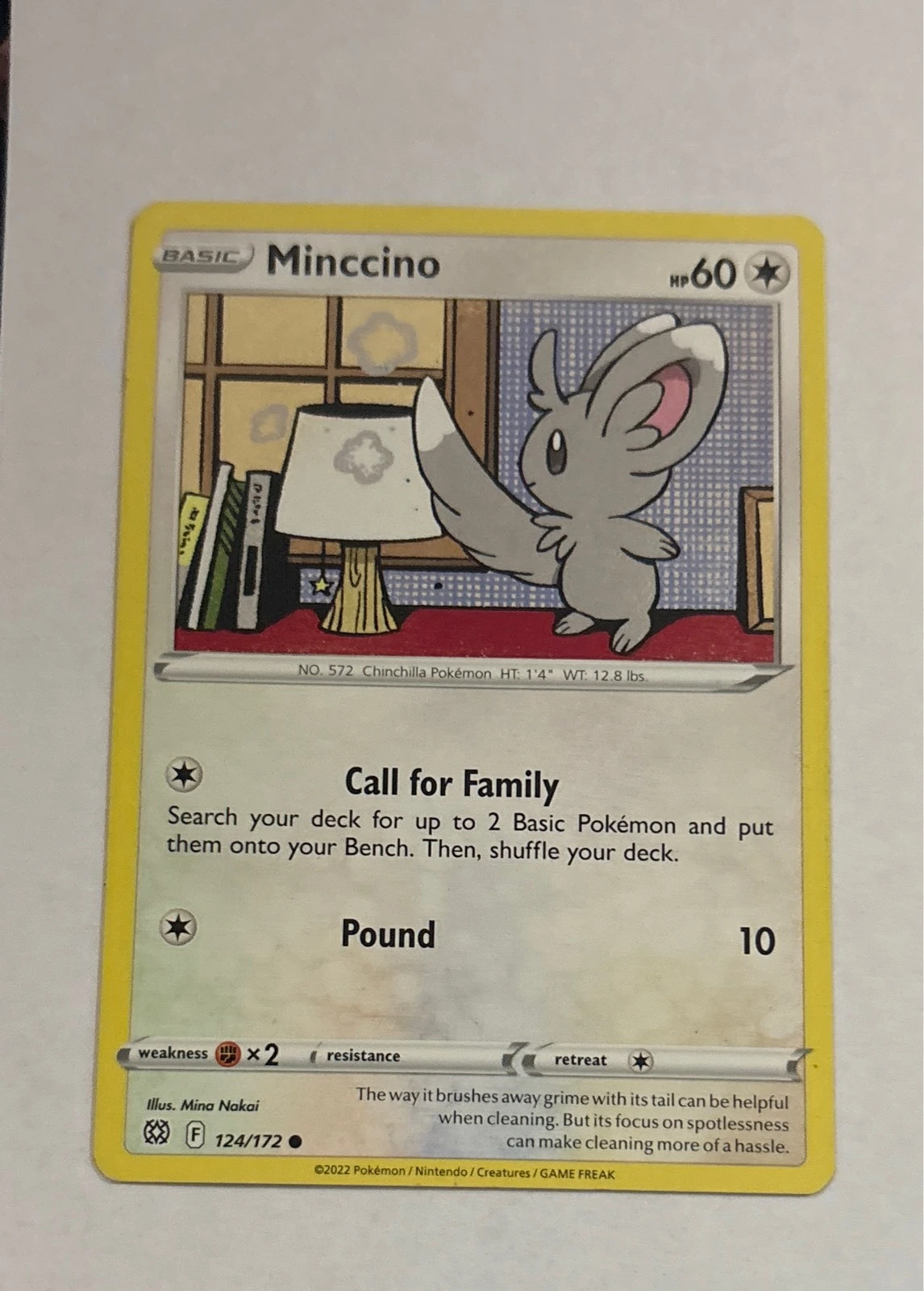 Minccino - Brilliant Stars #124/172