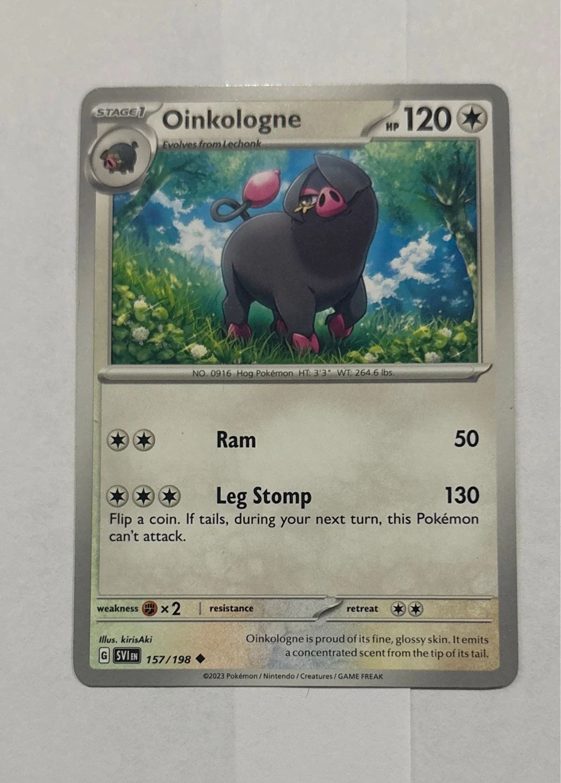 Oinkologne - Scarlet & Violet #157/198