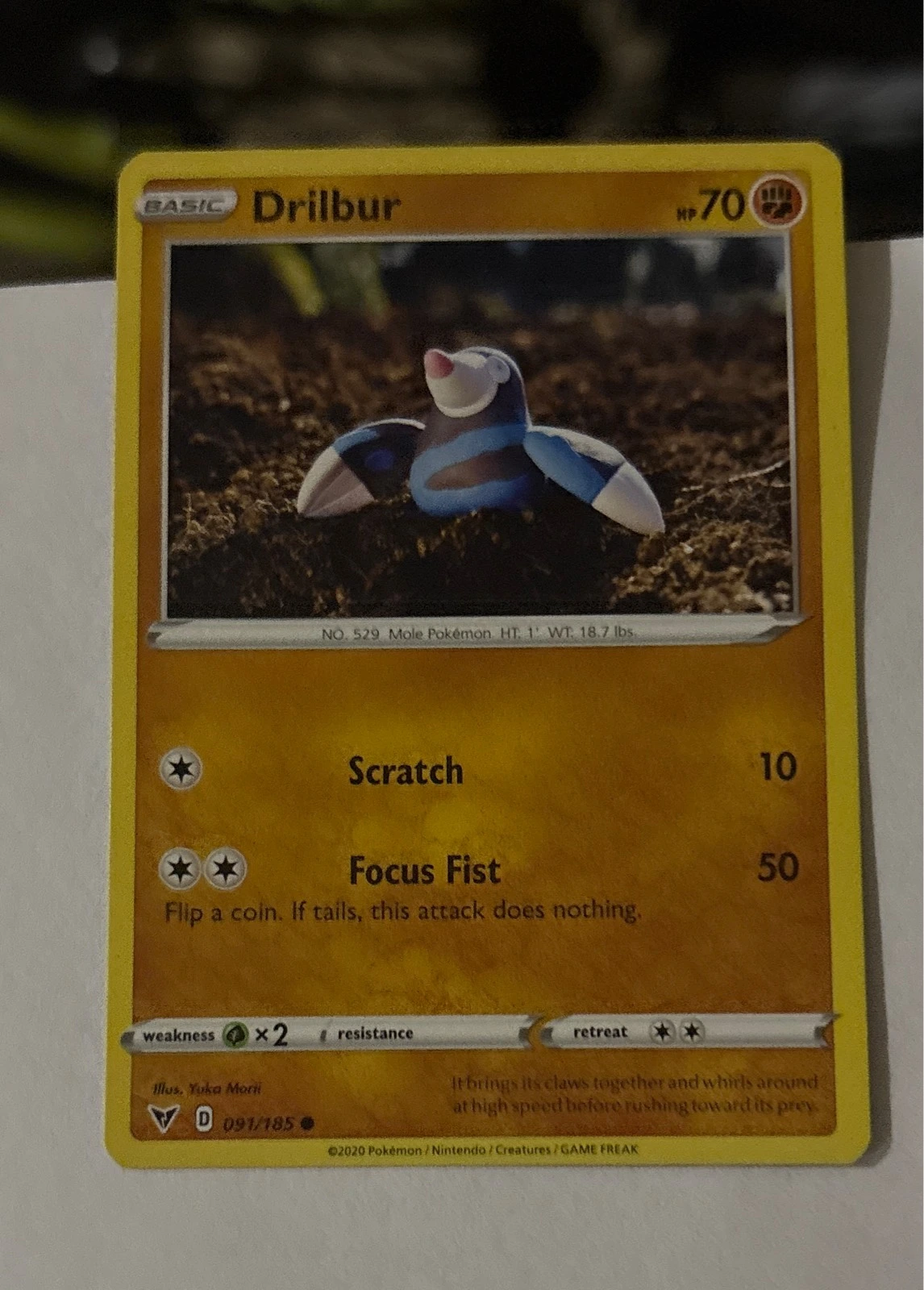 Drilbur - Vivid Voltage #091/185