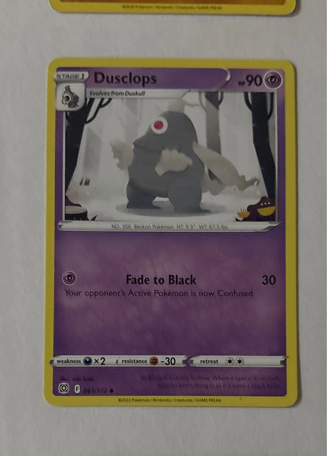 Dusclops - Brilliant Stars #061/172