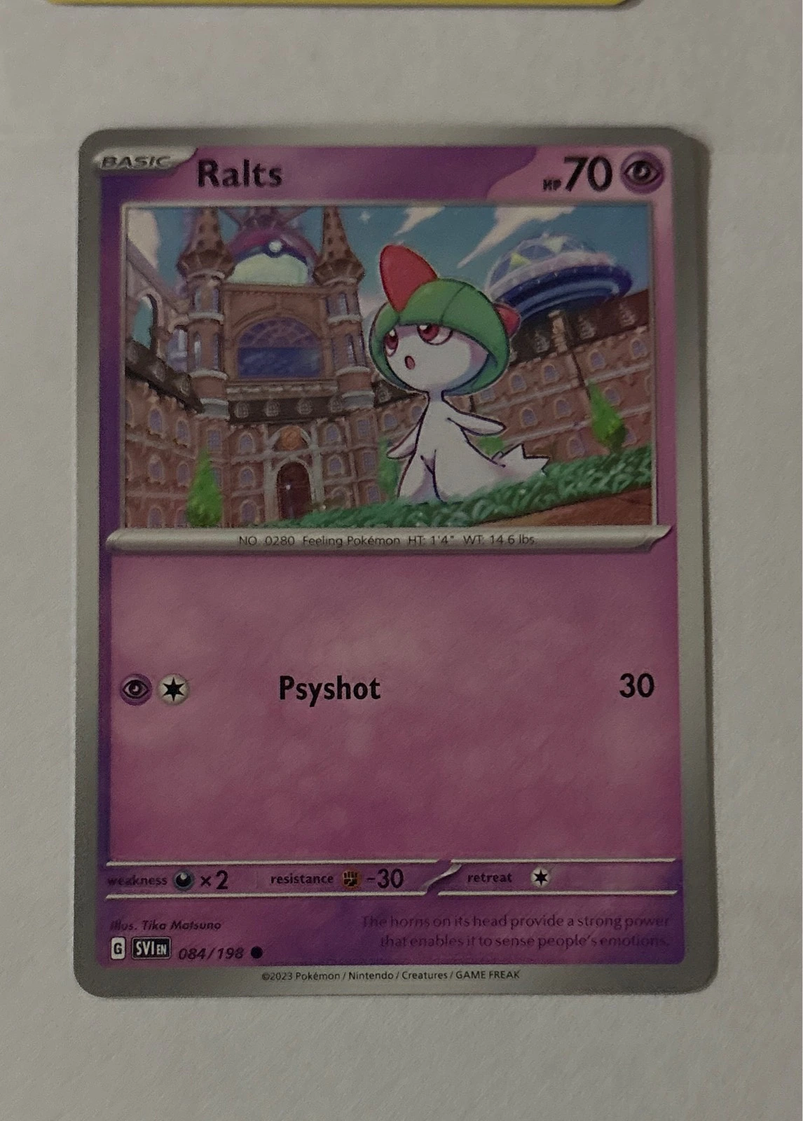 Ralts - Scarlet & Violet #084/198