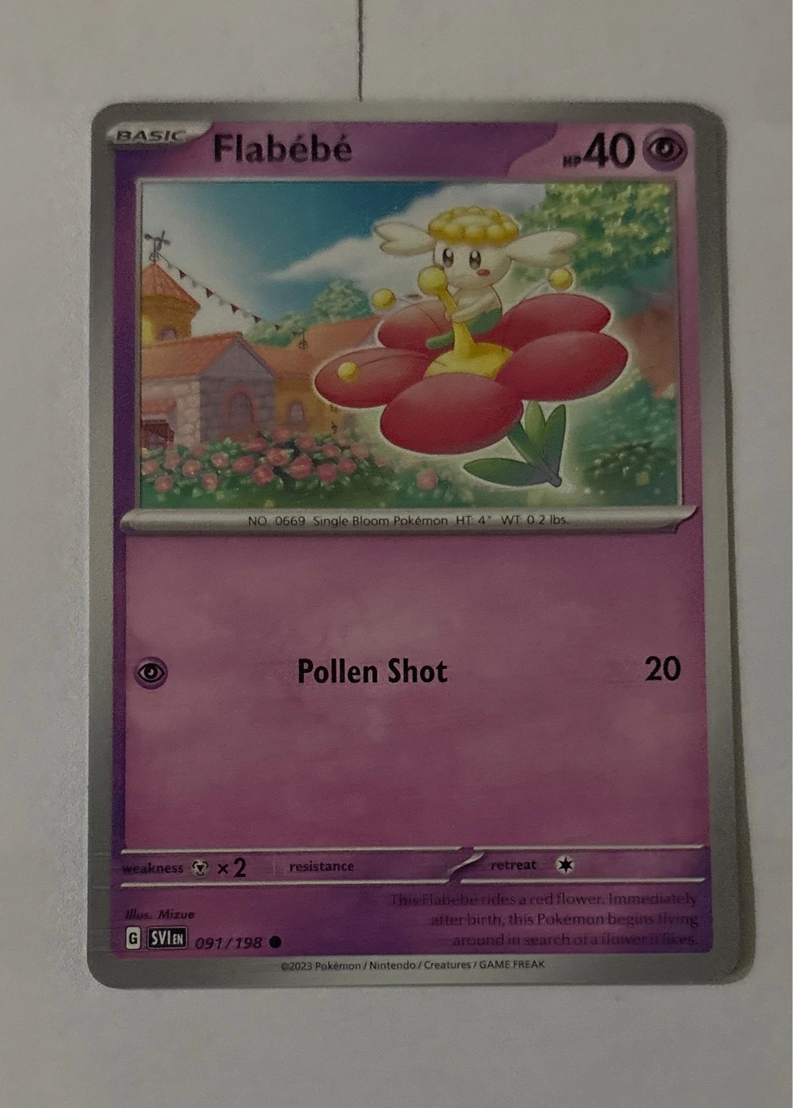 Flabébé - Scarlet & Violet #091/198